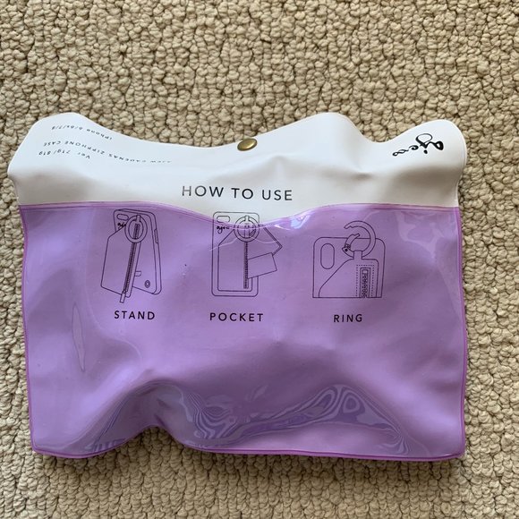 Black leather crossbody phonecase iphone 6/6s/7/8 - Picture 2 of 5